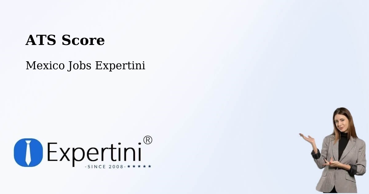 Resume ATS Score & Job Description Match Tool – Ocosingo - Mexico Jobs Expertini