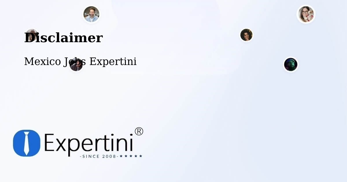 Disclaimer – Ocosingo - Mexico Jobs Expertini