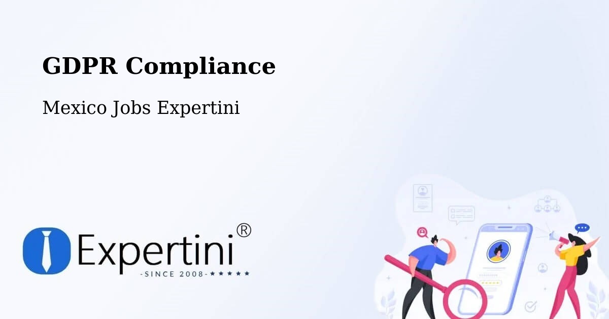 EU GDPR Compliance Statement – Ocosingo - Mexico Jobs Expertini
